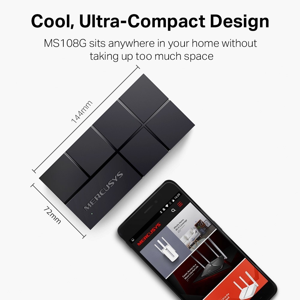 Switch de Sobremesa 8 Puertos Gigabit - Imagen 4