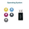 MW300UM Mini Adaptador USB Inalámbrico N300 - Imagen 3