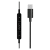 Audífonos In-ear AON Boom Buds USB-C con Micrófono Negro - Imagen 3