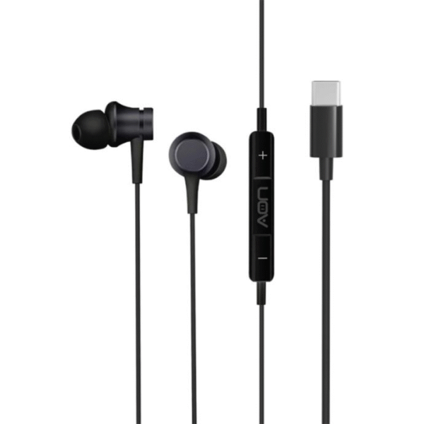 Audífonos In-ear AON Boom Buds USB-C con Micrófono Negro