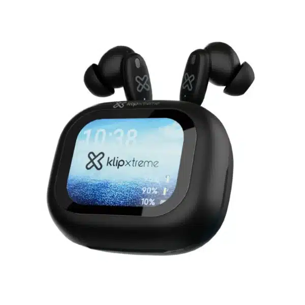 Audifonos Klip Xtreme Con Pantalla Tactil (Negro) DynaBuds