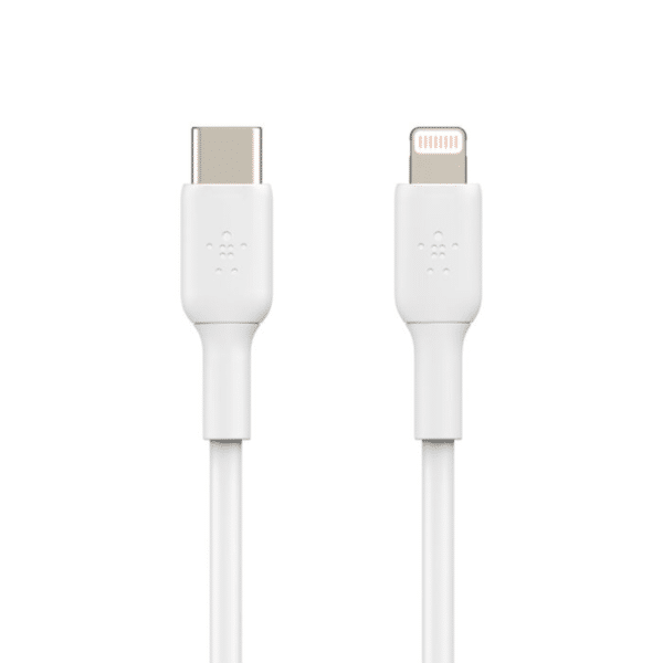 Cable USB-C a Lightning (1 m, blanco) Belkin